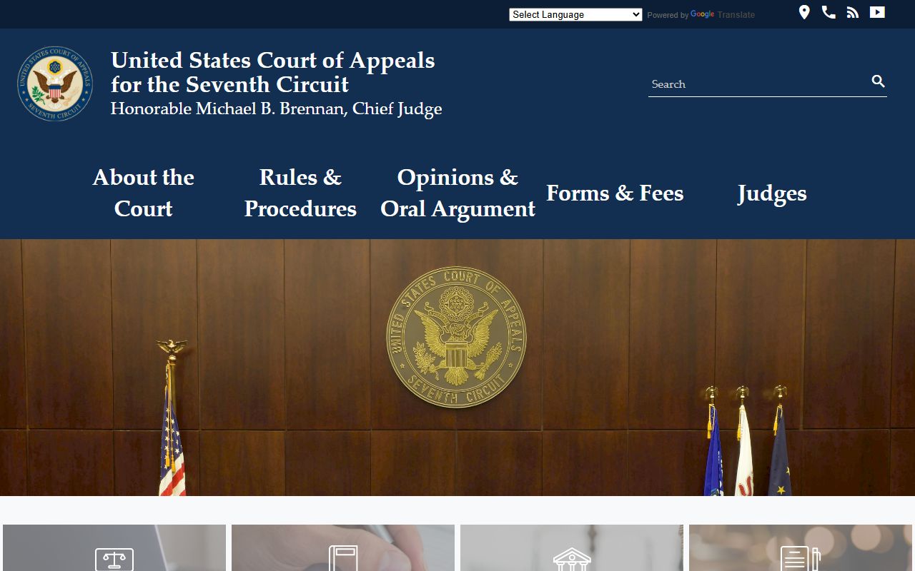 Delaware County Circuit Court federal appellate distinction
